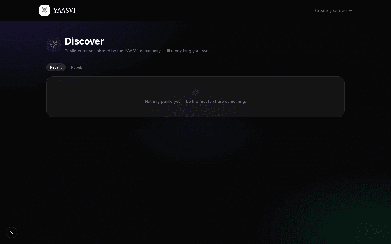 Discover screenshot